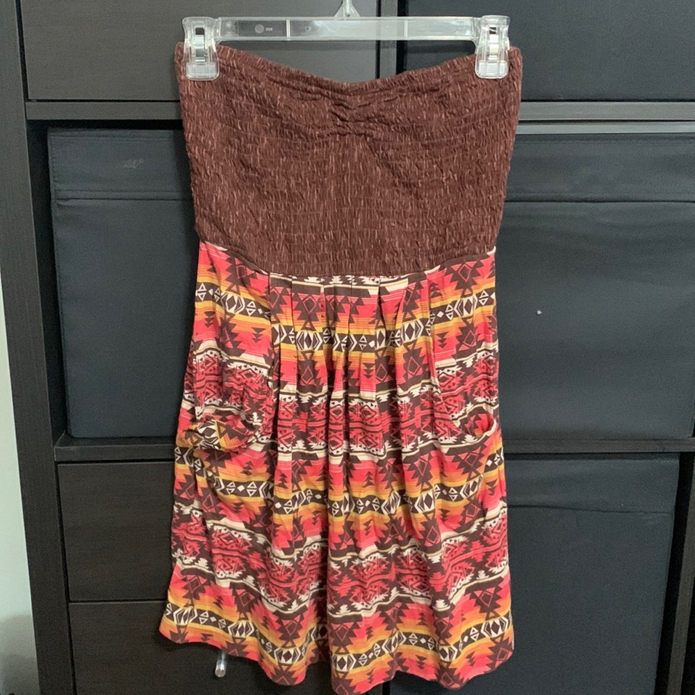 Multicoloured sun dress, Billabong, small